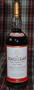 Macallan Cask Strenght (old label)