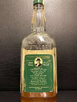 Jack Daniel's Green Label (aus den 1970er)