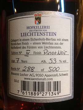 Säntis Malt Liechtenstein Whisky Edition