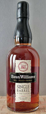 Evan Williams Single Barrel Vintage