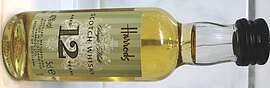 Harrods Single Malt Scotch Whisky aged 12 years Destilled, Matured and Bottled for HARRODS Ltd.