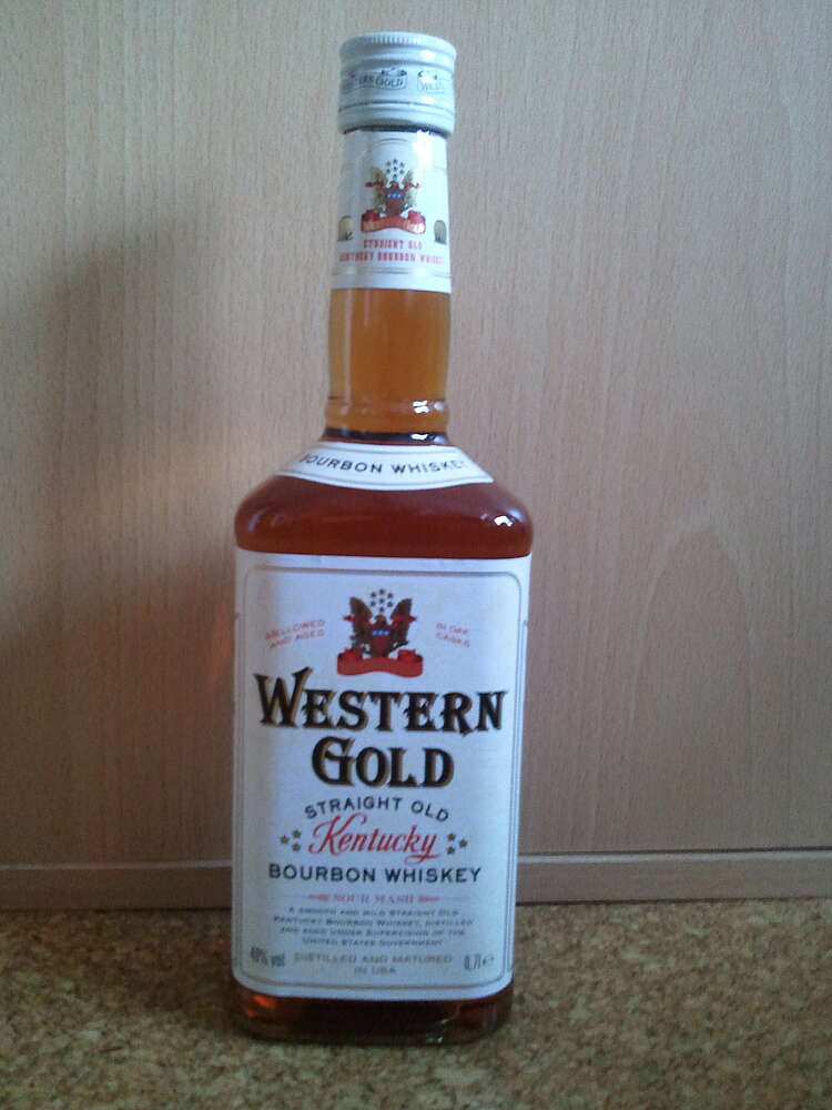 Western Gold Straight Old Kentucky Bourbon Whiskyde 