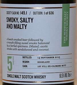 Ardnamurchan 149.1 - Smokey, Salty, and Malty