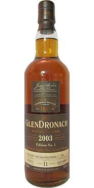 Glendronach Edition No. 1