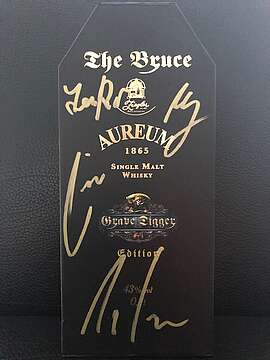 Aureum 5 Jahre Grave Digger The Bruce Whisky