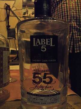 Reserve 55 Fifty Five Limited Edition Bottling No H - 7105