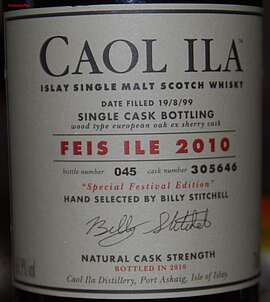 Caol Ila Feis Ile Release 2010