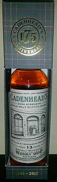 Springbank 175th Anniversary of Cadenhead - Aberdeen bottling