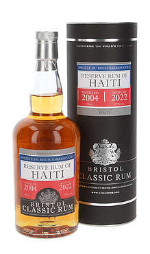 Bristol Rum Reserve Rum of Haiti