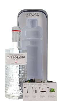 The Botanist 22 Islay Dry Gin with Pflanzkasten