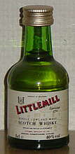 Littlemill green, bellied bottle