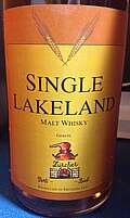 Single Lakeland Malt Whisky, Gerste