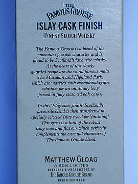 Famous Grouse Islay Cask Finish