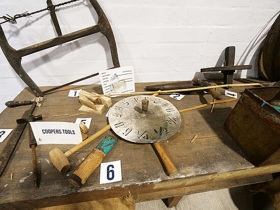 Benromach coopers tools