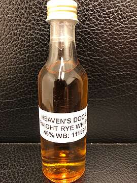 Heaven's Door - Straight Rye Whiskey Sample