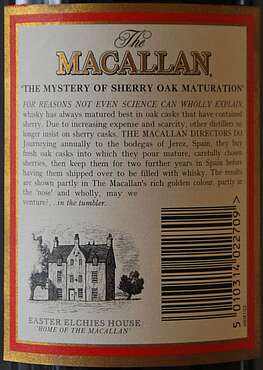 Macallan Cask Strenght (old label)