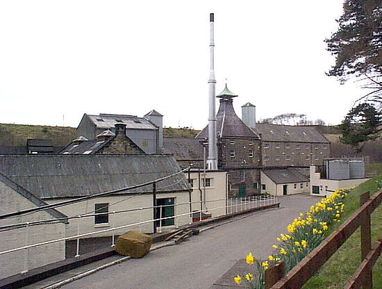 The Speyburn distillery