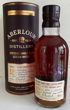 Aberlour 1st Fill Sherry Butt