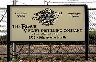Black Velvet company sign&nbsp;hochgeladen von&nbsp;anonym, 07.07.2015