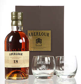 Aberlour with 2 Glasses
