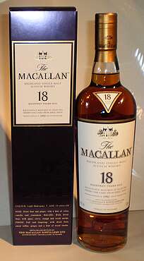 Macallan Sherry cask