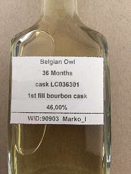 Belgian Owl (Belgien) 3 Jahre 1st fill Bourbon Sample