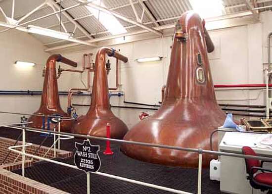 stills of the Benrinnes distillery