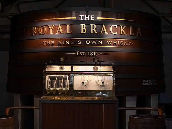 Royal Brackla Spirit Safe mit Vatting Tank