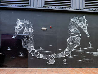 Neisson seahorse mural&nbsp;hochgeladen von&nbsp;anonym, 11.04.2024