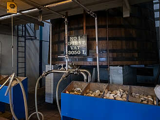 Deanston wood corks on the bottling station&nbsp;hochgeladen von&nbsp;anonym, 30.10.2023