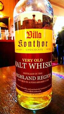 very old MALT WHISKY - Highland Region