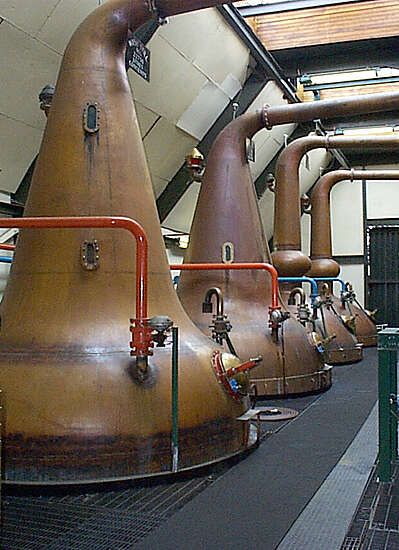 The Pot Sills of the Allt-A-Bhainne Distillery