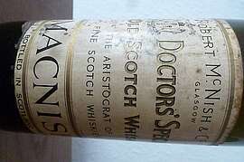 MacNish Doctor's Special Old Scotch Whisky
