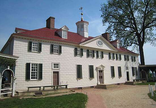 George Washington Herrenhaus in Mount Vernon