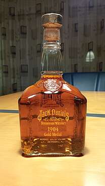 Jack Daniel's 1904 Gold Medal eckige bottle