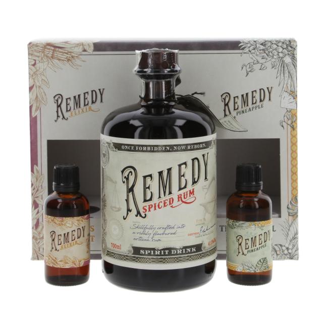 Remedy Spiced Rum + Elixir & Pineapple Miniature | Whisky.de » To the  online store