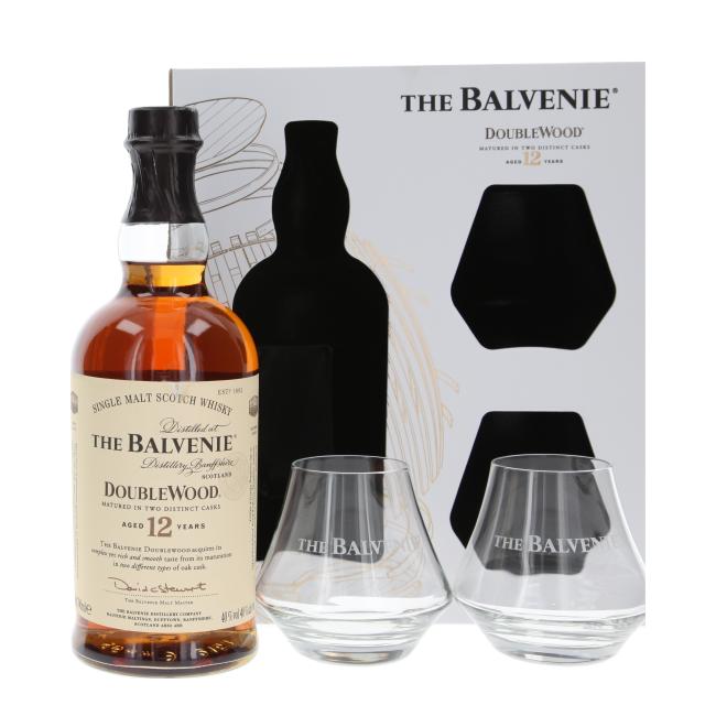 Balvenie Double Wood with 2 glasses 