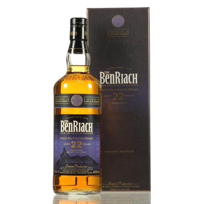 Benriach Dunder Peated Dark Rum Finish 