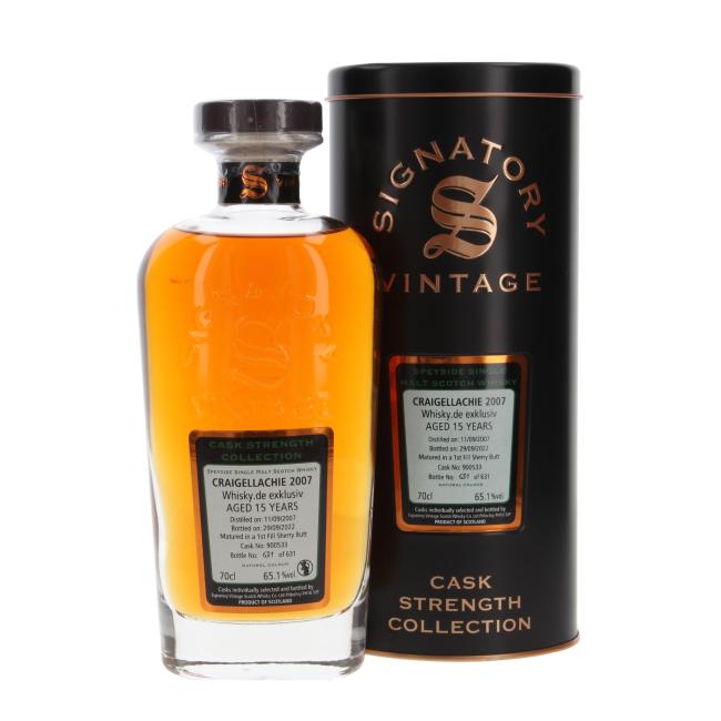 Craigellachie 'Whisky.de exklusiv' Cask Strength Collection 
