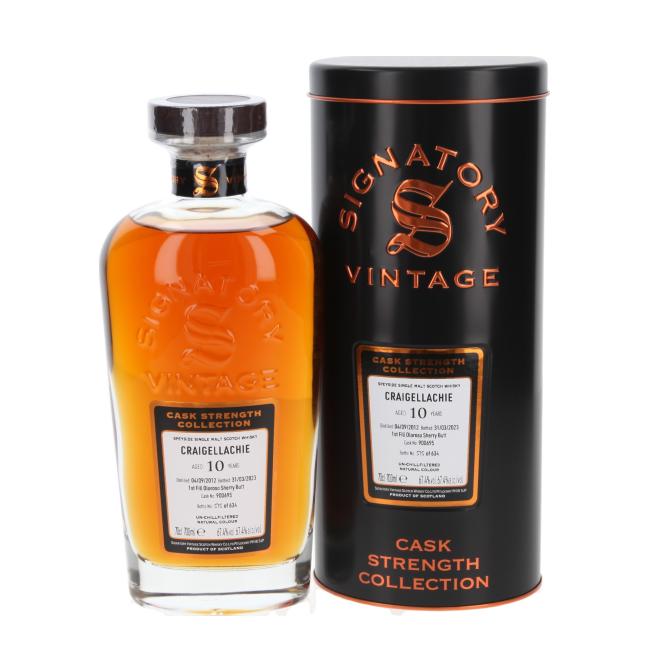 Craigellachie First Fill Oloroso Sherry Butt Cask Strength Collection 