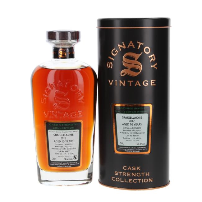 Craigellachie First Fill Oloroso Sherry Butt Cask Strength Collection 