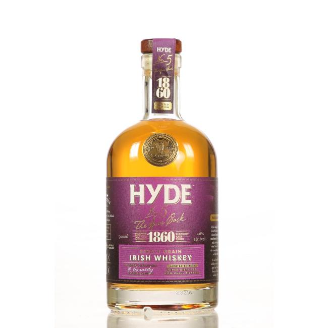 Hyde No. 5 Grain Burgundy Finish 