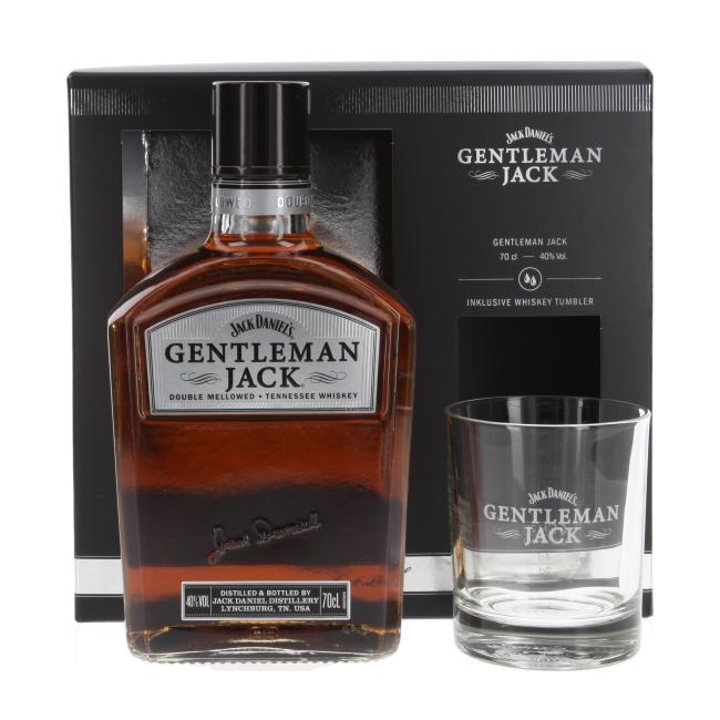 Jack Daniel's Gentleman Jack mit Glas 