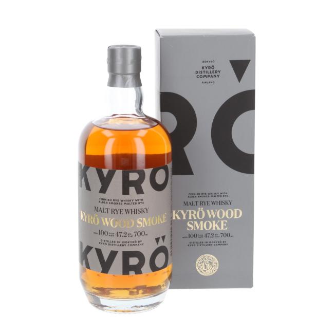 Kyrö Wood Smoke Malt Rye incl. free glass 
