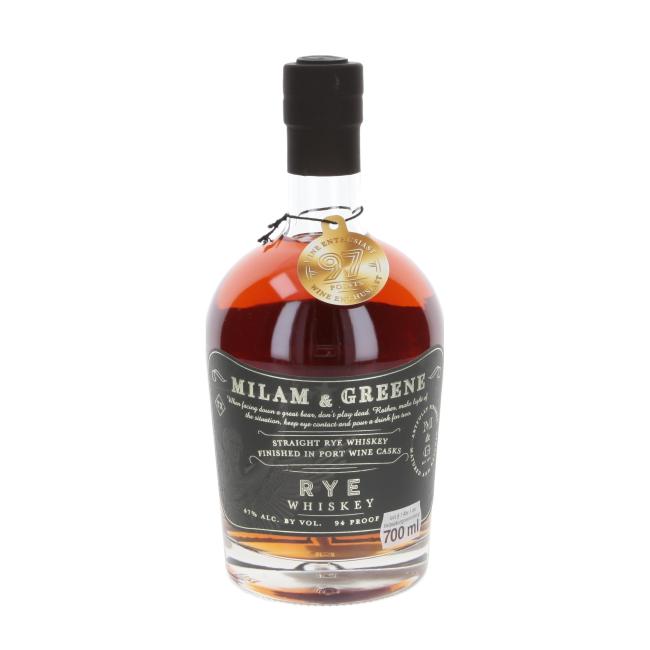 Milam & Greene Rye Port Wine Cask Finish 