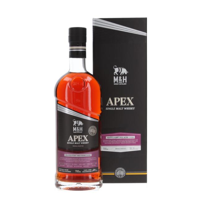 M&H Apex Peated Fortified Red Wine 