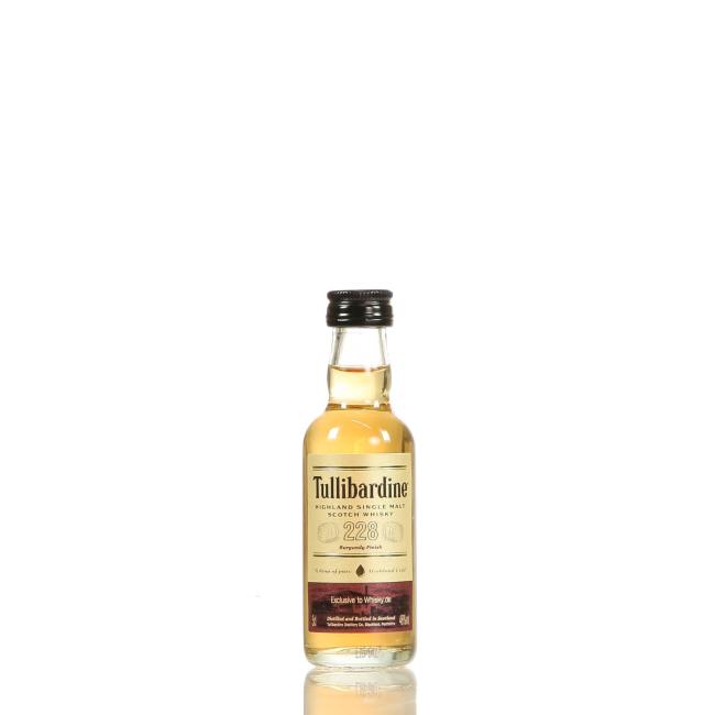 Miniatur Tullibardine 228 Burgundy 'Whisky.de exklusiv' 