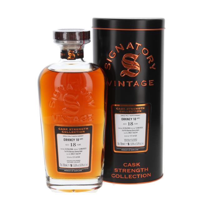 Orkney First Fill Oloroso Sherry Butt Cask Strength Collection 