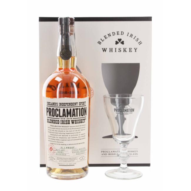 Proclamation Blend Whiskey - Coffee Glass pack 