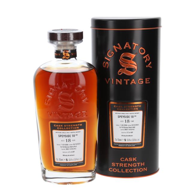 Speyside 18(M) Cask Strength Colletion - Whisky.de exklusiv 